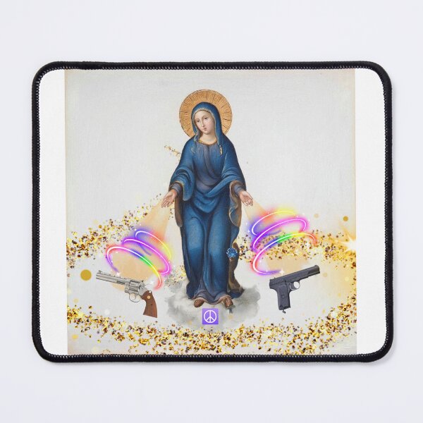 Item preview, Art and Religion into the Digital : Virgin Mary action into the contemporary age designed and sold by QuasarDigitalSurrealism.