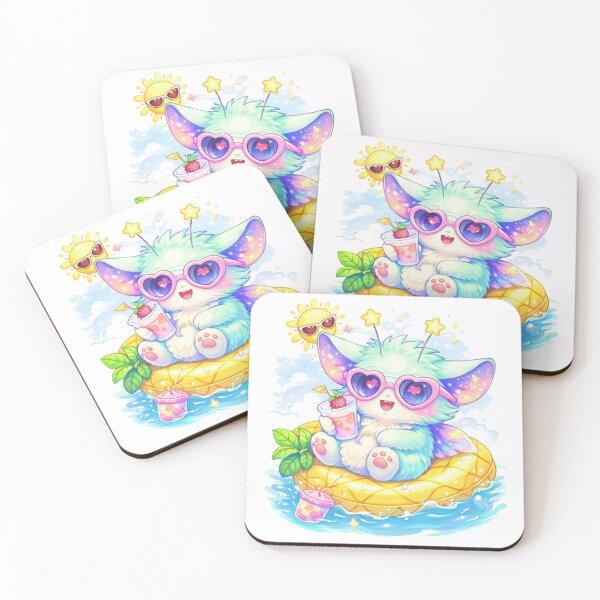Item preview, Summer Lunari – Cute Fantasy Summer Creature designed and sold by LunariWorld.