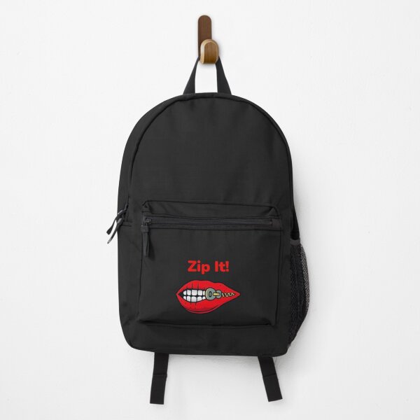 Item preview, Zip It Retro Sarcastic Quote - Edgy Y2K Bubble Typography Aesthetic designed and sold by Wonder Pixel Studio.