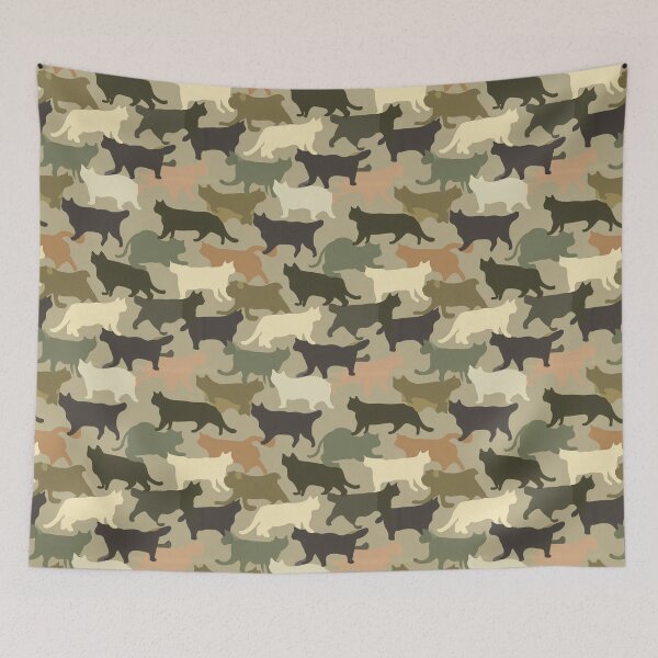 Item preview, Artistic Luxurious Cat Camouflage Style  - Unique Gifts For Women designed and sold by RoyalStarsPatts.