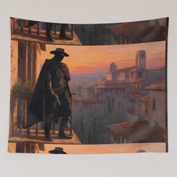Item preview, The Enigmatic Avenger Journey Through Time Art designed and sold by ART ATTACK ZONE.