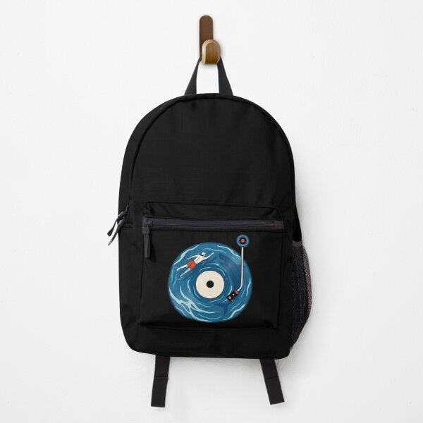 Item preview, Lost in the Deep Groove – Vinyl Ocean Surreal Illustration designed and sold by SidTastic .