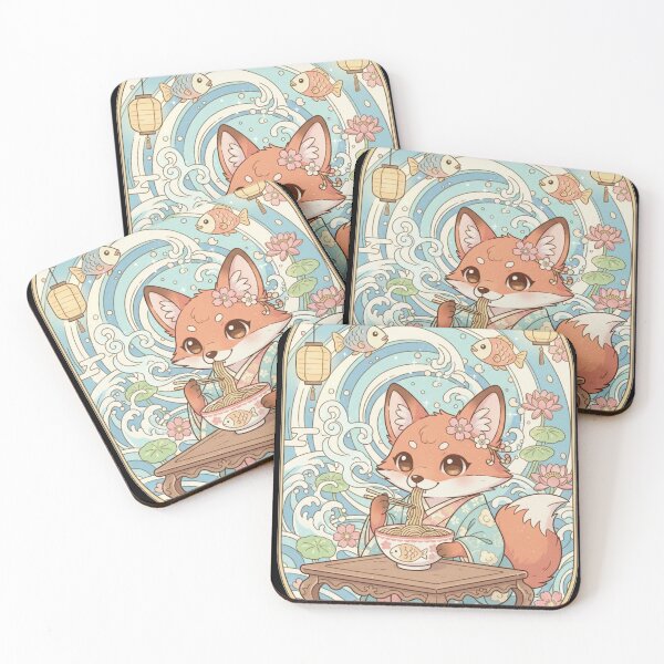Item preview, Kitsune's Serene Ramen Dream designed and sold by FoxVibes.