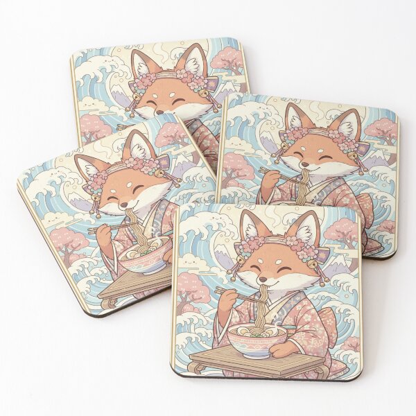 Item preview, Zen Fox's Great Ramen Wave designed and sold by FoxVibes.