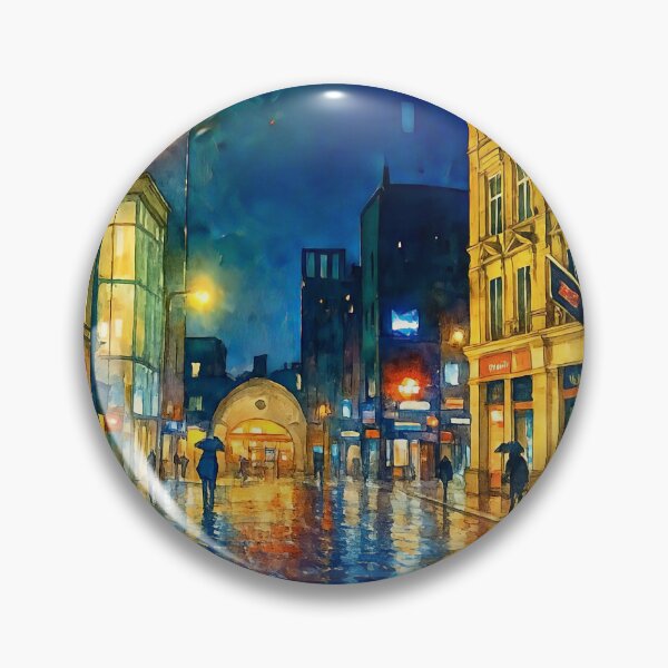 Item preview, Glasgow's Buchanan Street Watercolour  designed and sold by davidelder.