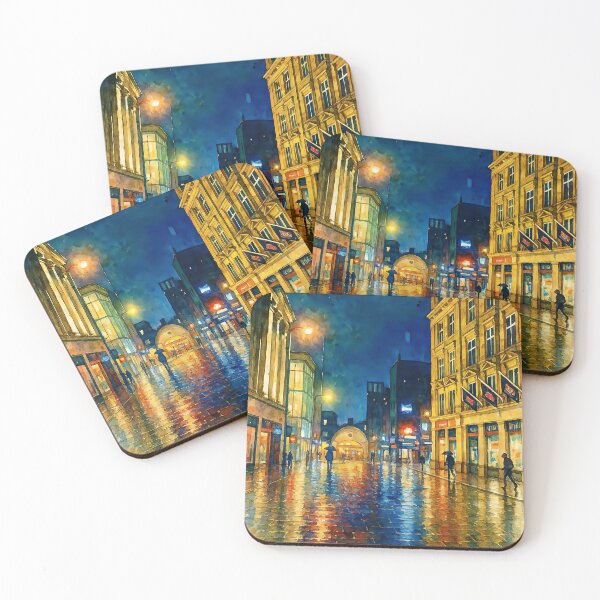 Item preview, Glasgow's Buchanan Street Watercolour  designed and sold by davidelder.