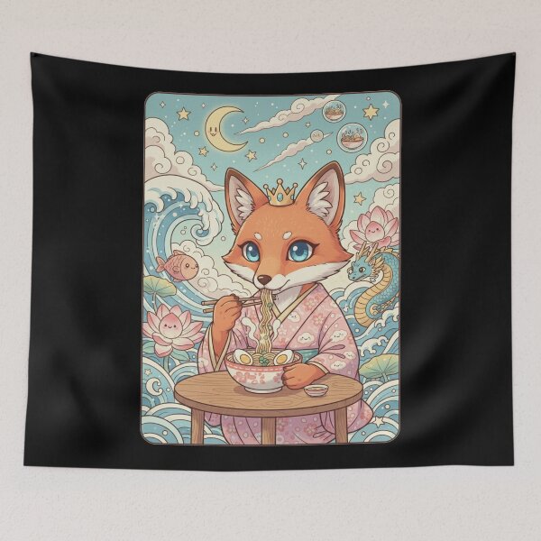 Item preview, Celestial Fox's Ramen Dream designed and sold by FoxVibes.