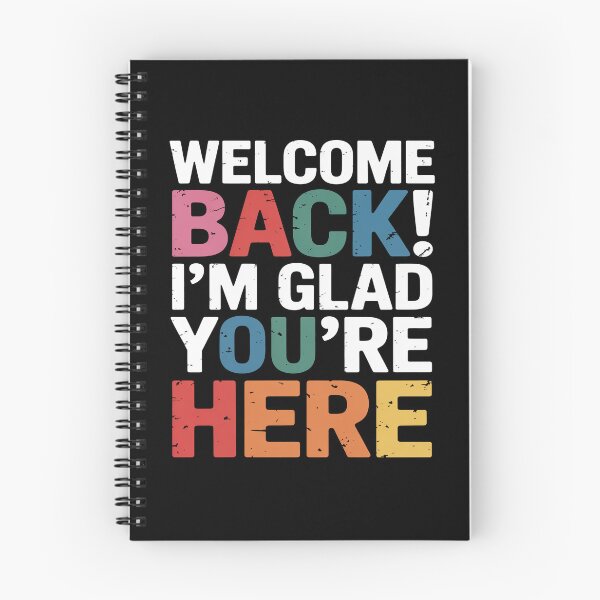 Item preview, Welcome Back Im Glad Youre Here Classroom Positivity Art designed and sold by flagylART.