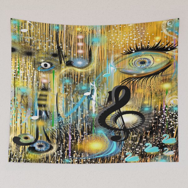 Item preview, Where Rhythm Watches Back designed and sold by Art With Impact – Statement Art & Apparel for Deep Thinkers.