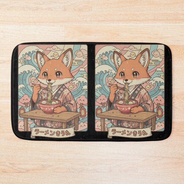 Item preview, The Kitsune Ramen Wave designed and sold by FoxVibes.