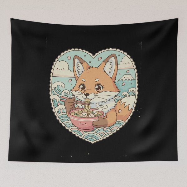 Item preview, Kitsune's Coastal Noodle Dream designed and sold by FoxVibes.