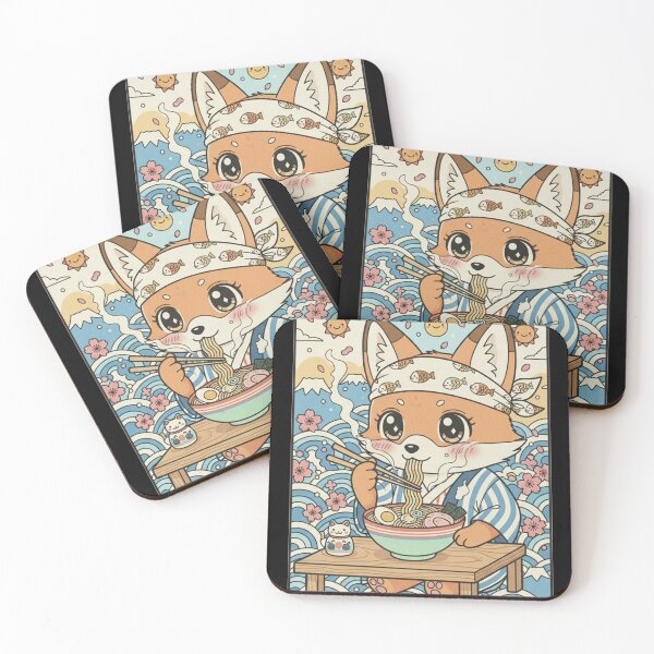 Item preview, Kitsune’s Ramen Wave Adventure designed and sold by FoxVibes.