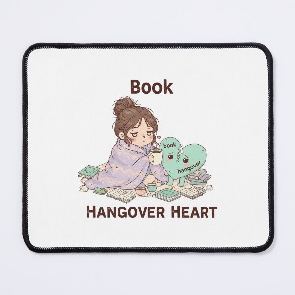 Item preview, Book Hangover Heart designed and sold by OrikuStudio.