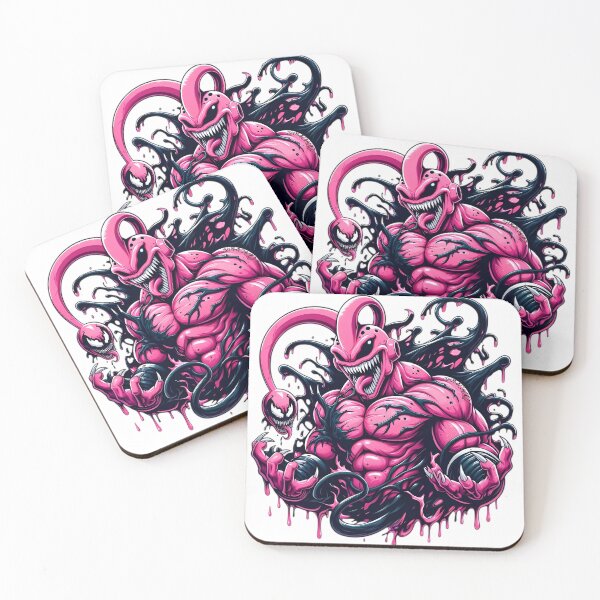 Item preview, Pink Symbiote Demon – Dark Anime Monster Fusion Art designed and sold by Dyan4.