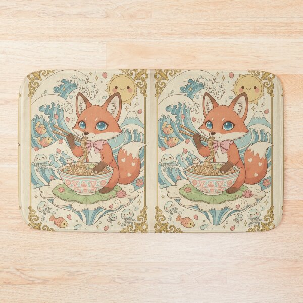 Item preview, Kitsune's Great Ramen Wave designed and sold by FoxVibes.