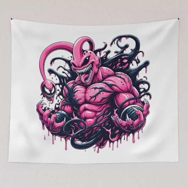 Item preview, Pink Symbiote Demon – Dark Anime Monster Fusion Art designed and sold by Dyan4.