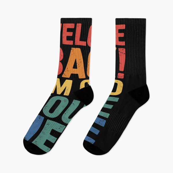 Item preview, Welcome Back Im Glad Youre Here Retro Classroom Positivity Art designed and sold by flagylART.