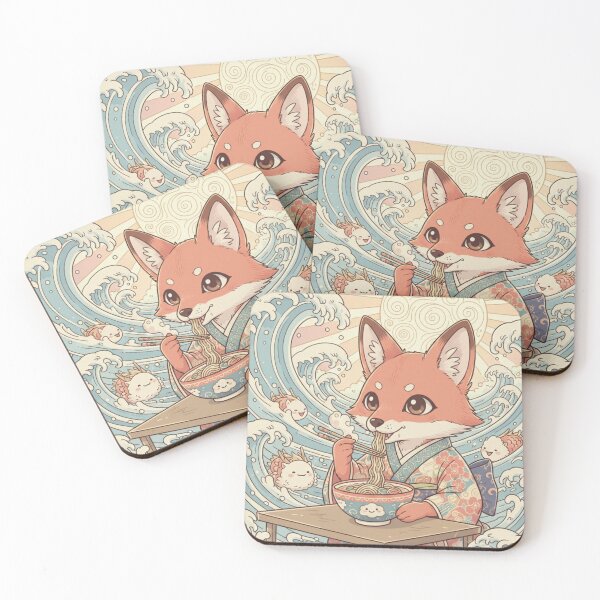 Item preview, Kitsune's Great Ramen Wave Feast designed and sold by FoxVibes.