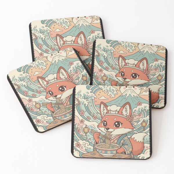 Item preview, Kitsune's Great Ramen Noodle Wave designed and sold by FoxVibes.