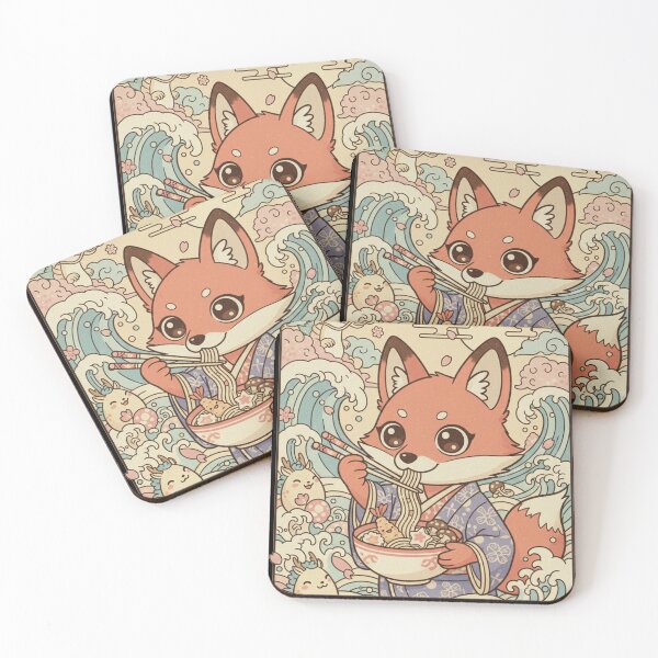 Item preview, The Kitsune's Ramen Dream designed and sold by FoxVibes.