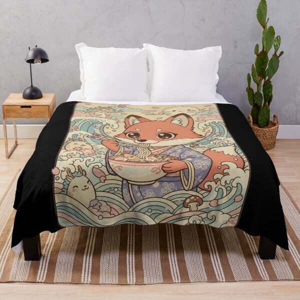 Item preview, The Kitsune's Ramen Dream designed and sold by FoxVibes.