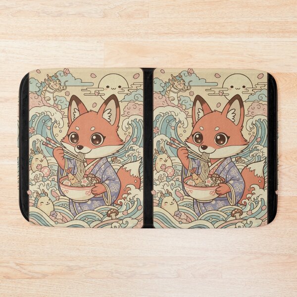 Item preview, The Kitsune's Ramen Dream designed and sold by FoxVibes.
