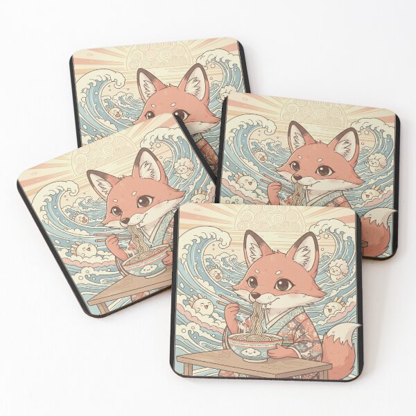 Item preview, Kitsune's Great Wave Ramen Feast designed and sold by FoxVibes.