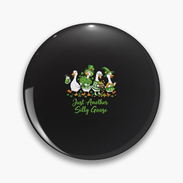 Item preview, Just Another Silly Goose St Patricks Day designed and sold by kiralynstration.