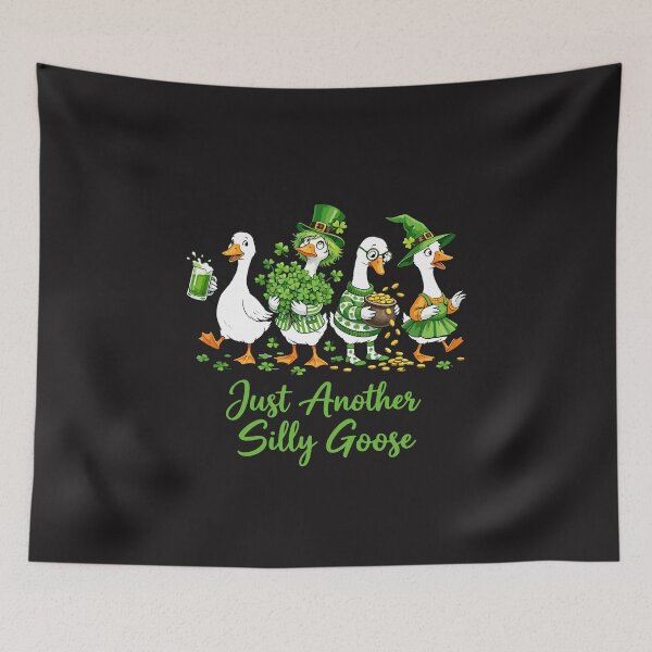 Item preview, Just Another Silly Goose St Patricks Day designed and sold by kiralynstration.