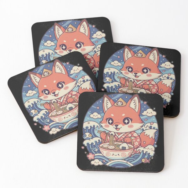 Item preview, Kitsune's Great Ramen Wave designed and sold by FoxVibes.