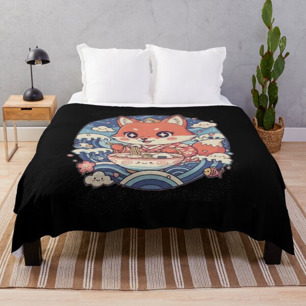 Item preview, Kitsune's Great Ramen Wave designed and sold by FoxVibes.
