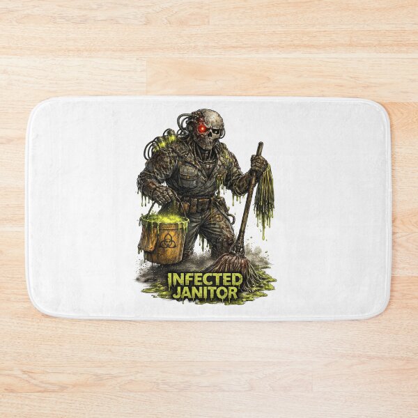Item preview, Infected Janitor Robot – Dark Sci-Fi Horror Character designed and sold by wait4signal.