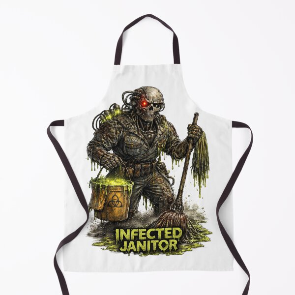 Item preview, Infected Janitor Robot – Dark Sci-Fi Horror Character designed and sold by wait4signal.