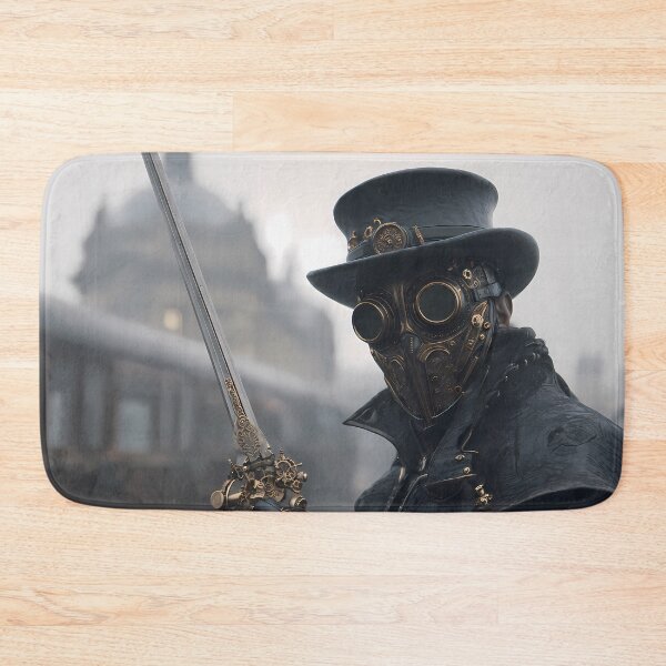 Item preview, Retro Enigmatic Avenger Journey Through Time Art designed and sold by ART ATTACK ZONE.