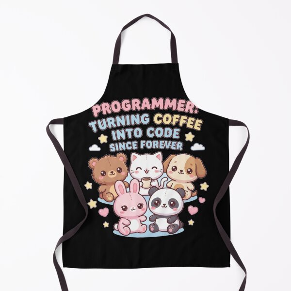 Item preview, Programmer Turning Coffee Into Code Kawaii Animals designed and sold by anass002.