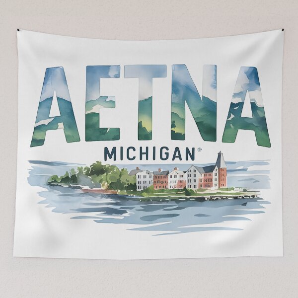 Item preview, Aetna, Michigan, Aetna MI, Aetna Michigan designed and sold by MoMidoStore.