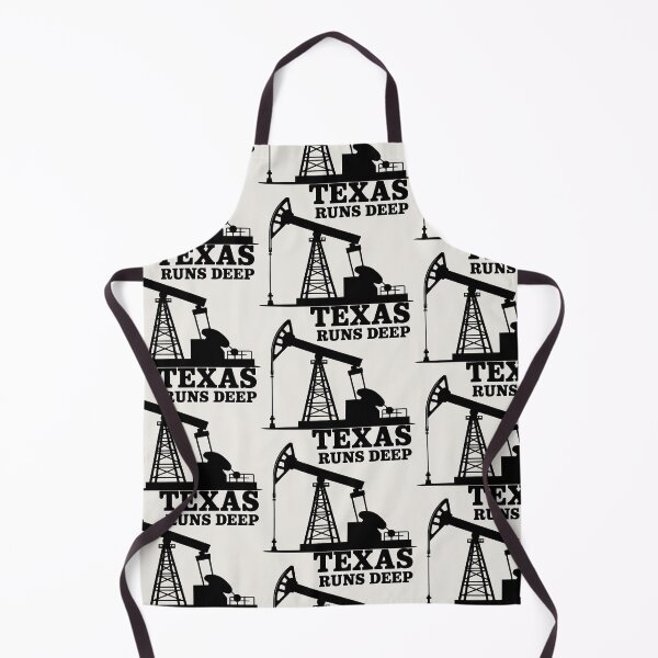 Item preview, Texas Runs Deep Industrial Oil Rig Lone Star State Pride Art designed and sold by SplashTastic.