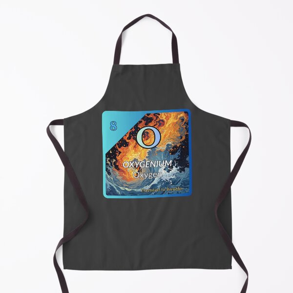 Item preview, Oxygen Element Poster – Oxygenium Periodic Table Science Art designed and sold by TestudoDesign.