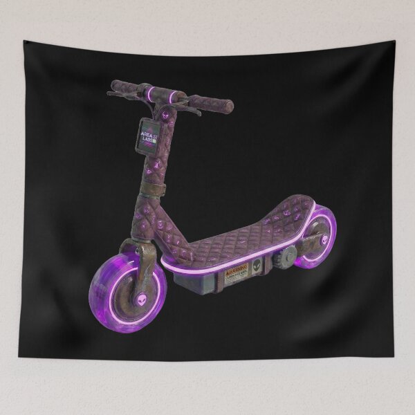 Item preview, Area 51 Labs: ARMORED E-SCOOTER - Purple Edition (Classified Archive) designed and sold by AREA51.LABS.