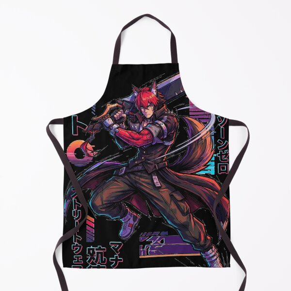 Item preview, ZZZ Komano Manato Design Tee | Spook Shack Wolf Thiren Hoodie | Fire Slash Rupture Gaming Sticker Protector designed and sold by Senpaiwaves.