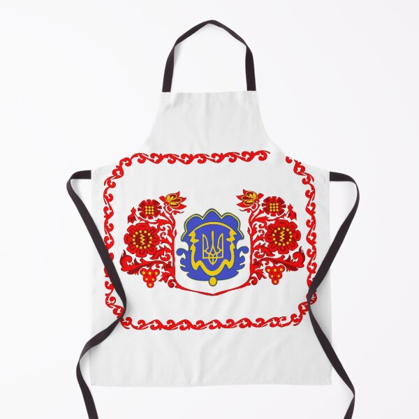 Item preview, Ukraine National Emblem | Blue and Red Ukrainian Provincial Symbol from Cherkasy designed and sold by Based History.