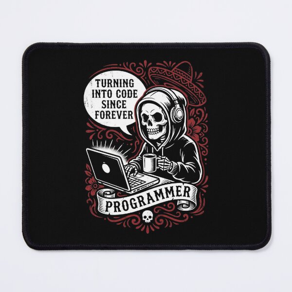 Item preview, Programmer Turning Coffee Into Code Skeleton Hoodie designed and sold by anass002.