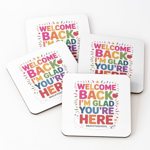 Item preview, Welcome Back Classroom Quote – Colorful Back to School Teacher Gift designed and sold by flagylART.