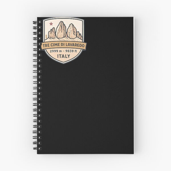 Item preview, Tre Cime di Lavaredo 2999 m, Italy — Monoline Crest Wall Art designed and sold by Cosmopolis.