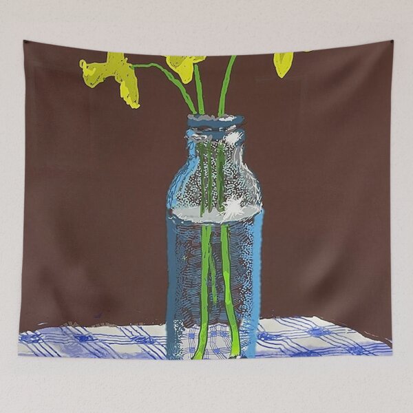 Item preview, 7th April 2021, Three Daffodils In A Bottle By David Hockney designed and sold by Tommypaitersy.