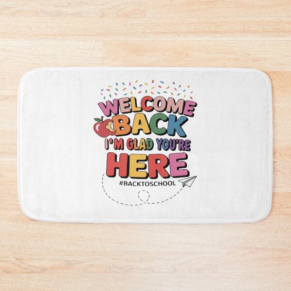 Item preview, Welcome Back Classroom Quote – Colorful Back to School Teacher Gift designed and sold by flagylART.