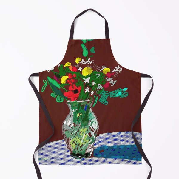 Item preview, 13th February 2021, Flowers In A Glass Vase By David Hockney designed and sold by Tommypaitersy.