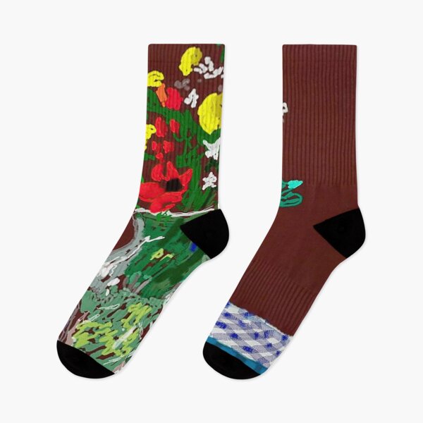 Item preview, 13th February 2021, Flowers In A Glass Vase By David Hockney designed and sold by Tommypaitersy.