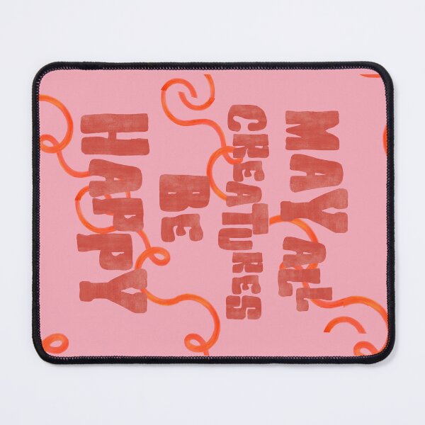 Item preview, May All Beings Be Happy - 70s Typographic Duotone Art - Metta Meditation designed and sold by soupbreakfast.