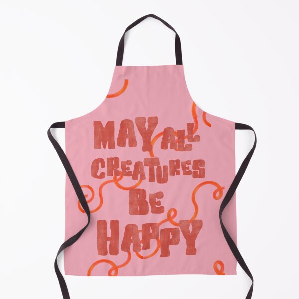Item preview, May All Beings Be Happy - 70s Typographic Duotone Art - Metta Meditation designed and sold by soupbreakfast.